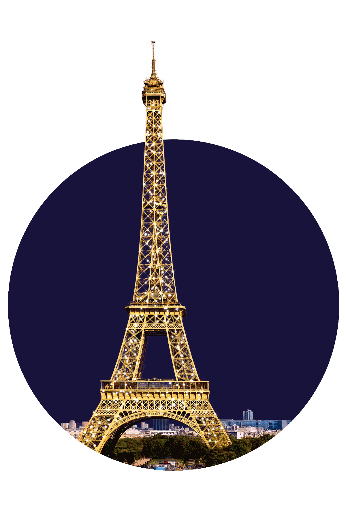 Eiffel Tower Sparkle