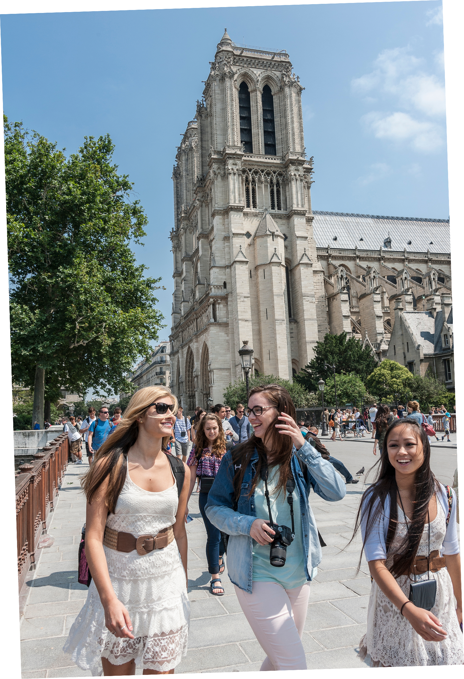 Group Picture in Notre Dame