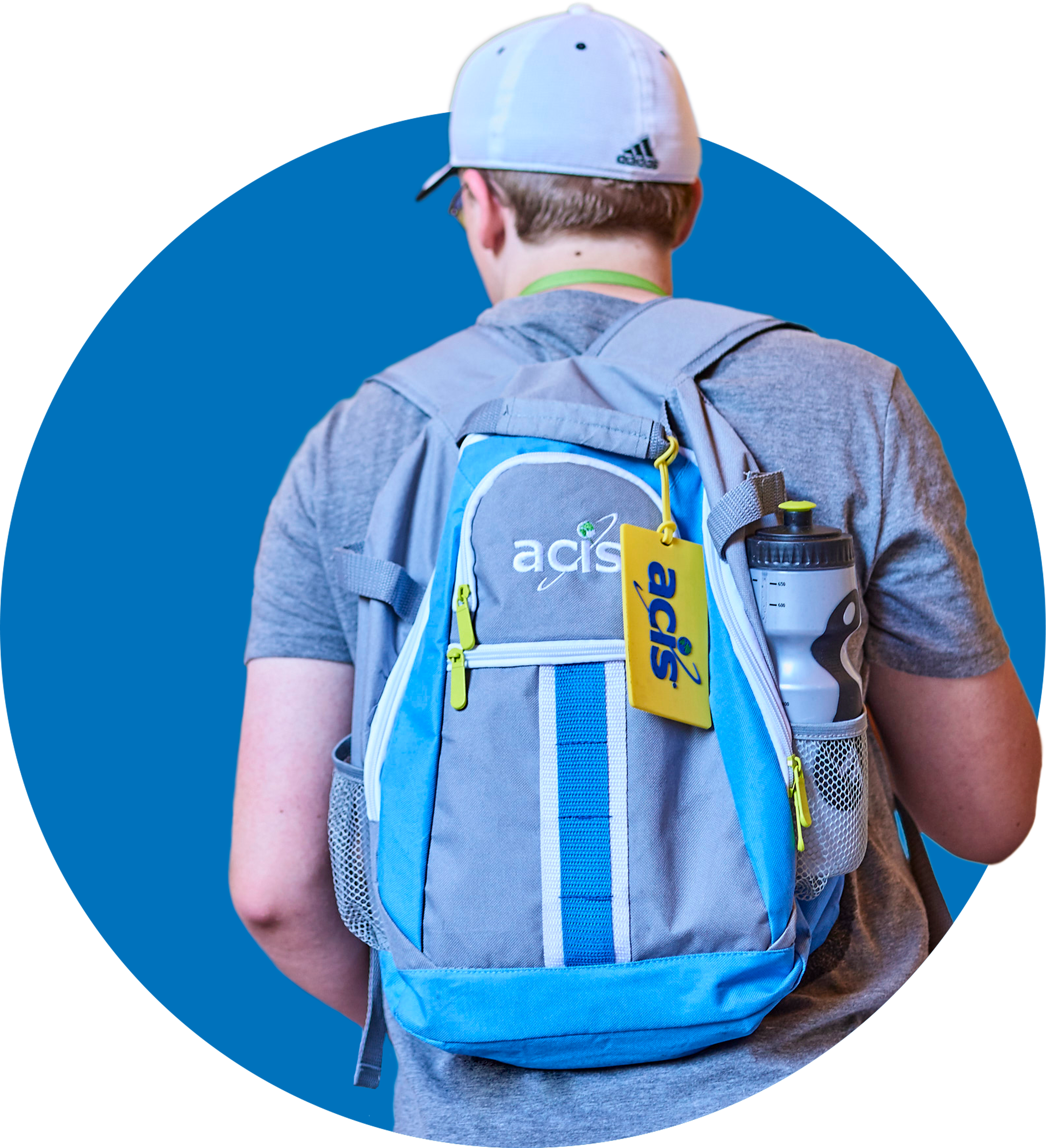 Student with Backpack