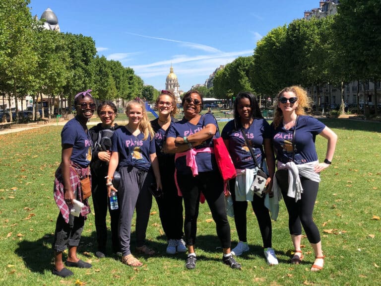 Group of ACIS Travelers (and Global Citizens) in Paris