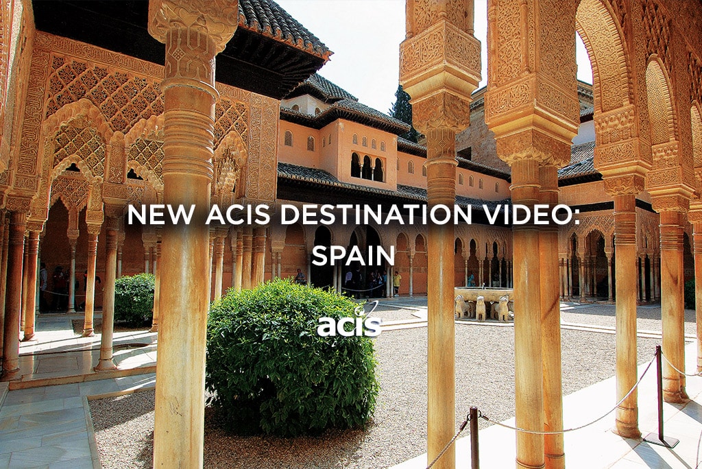 New acis video educational tour to spain video thumbnail