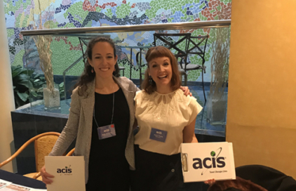 ACIS Staff posing for photo at conference