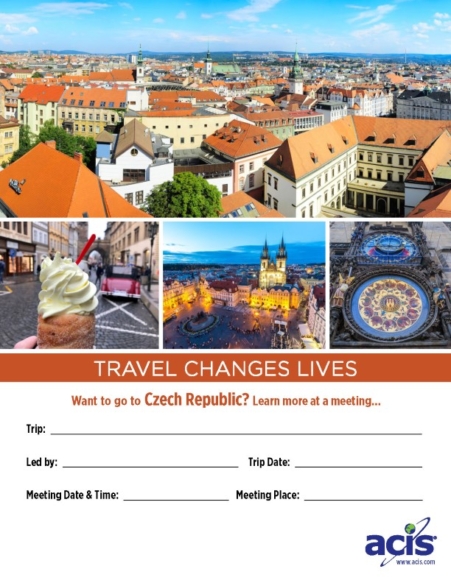 Czech Republic Meeting Flyer