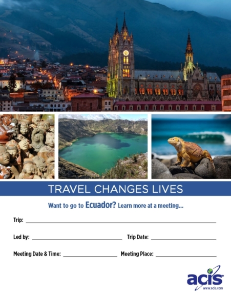 Ecuador Meeting Flyer