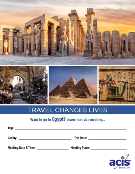 Egypt Meeting Flyer