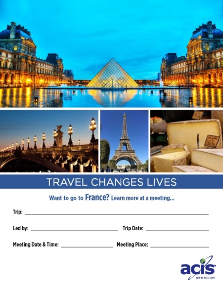 France Meeting Flyer