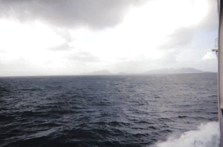 The Minch Strait in Scotland
