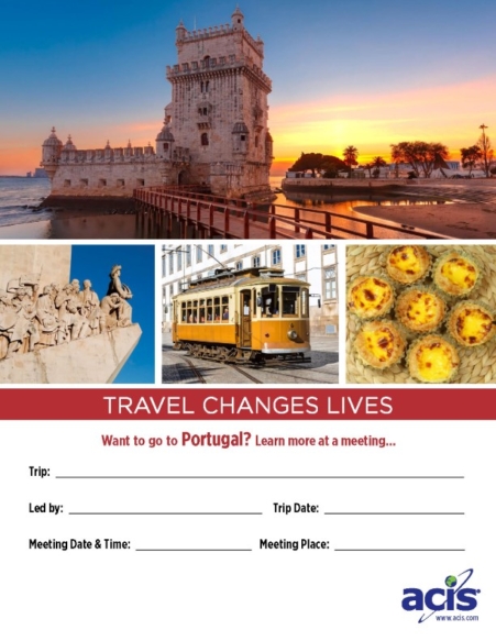 Portugal Meeting Flyer