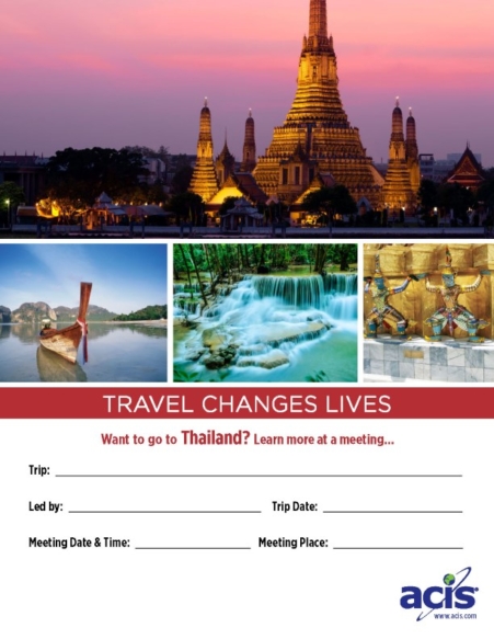 Thailand Meeting Flyer