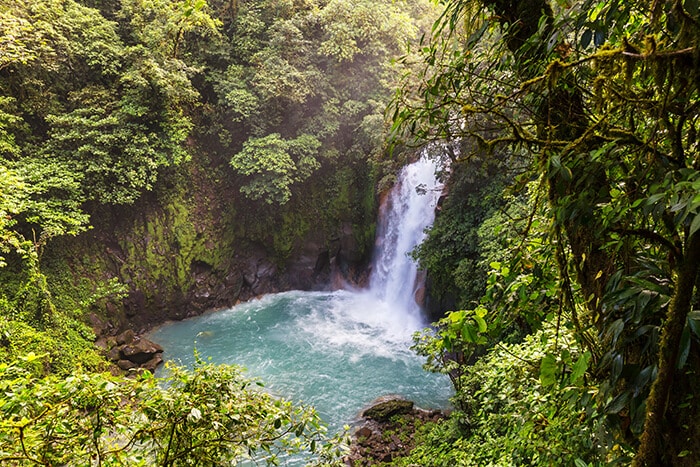 Costa Rica waterfall