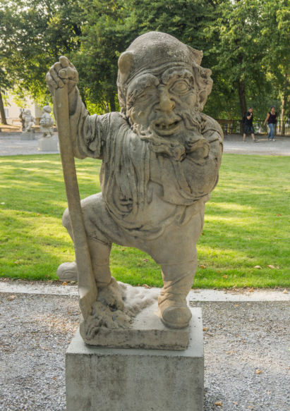 A dwarf statue from the Mirabell Gardens