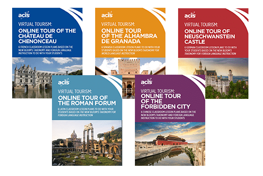 Covers of Virtual Tourism lesson plans