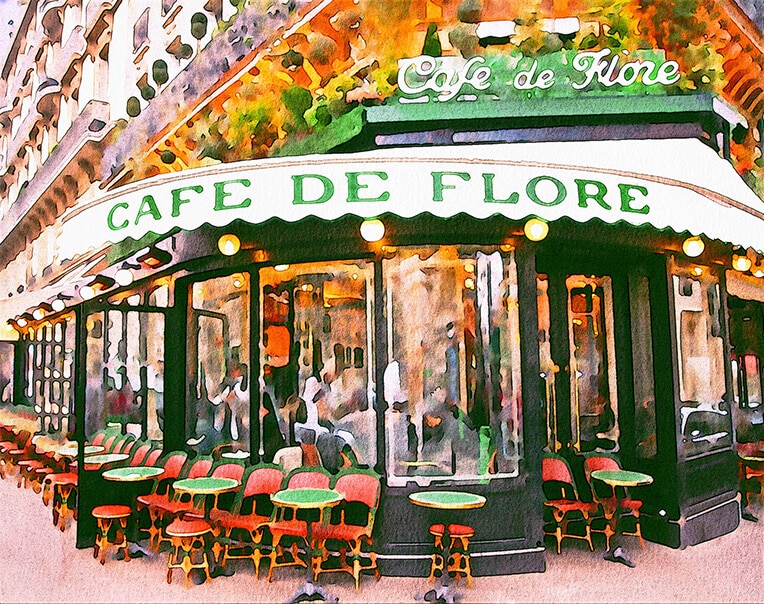 Instagram Cafes of Paris