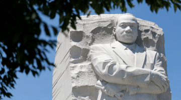 Martin Luther King Monument in Washington, DC