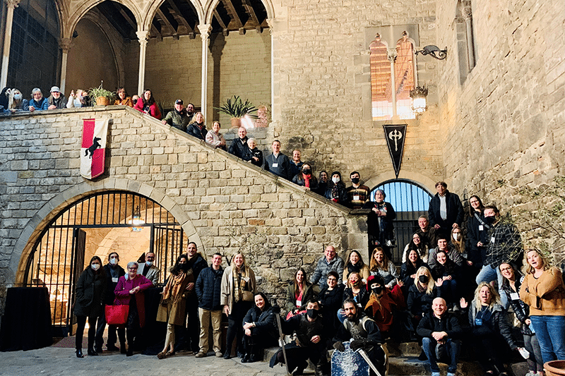 ACIS Global Conference Group at Barcelona Castle