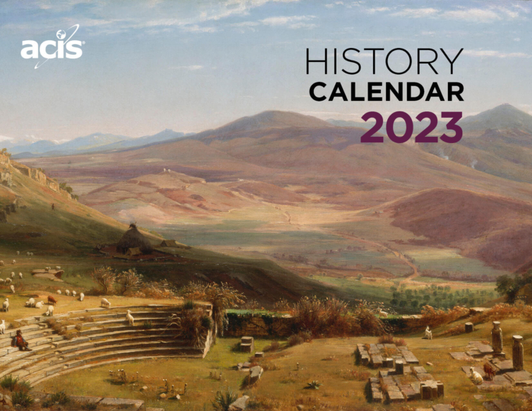 2023 Calendar for History Teachers