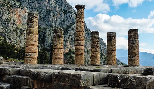 Columns of the Temple of Apollo