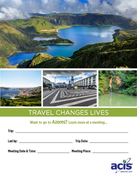 Azores Meeting Flyer