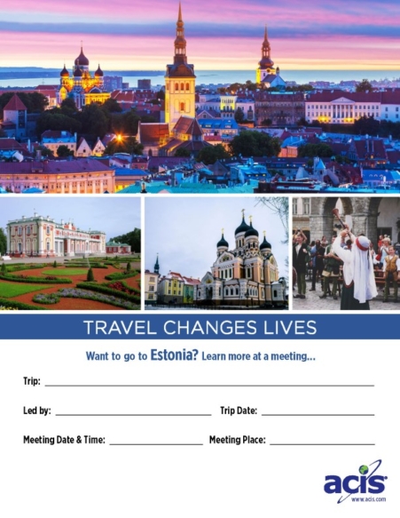 Estonia Meeting Flyer