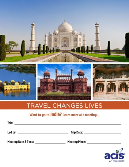 India Meeting Flyer