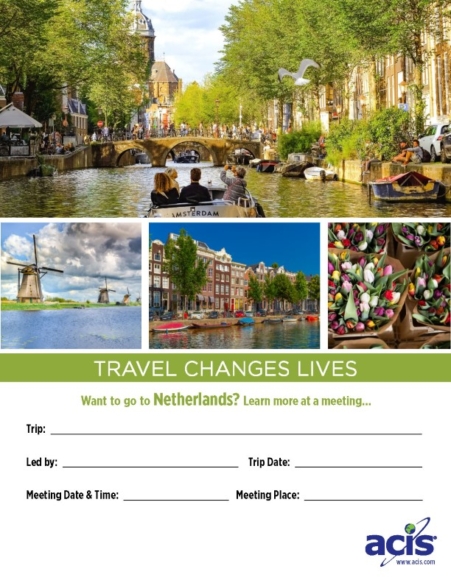Netherlands Meeting Flyer