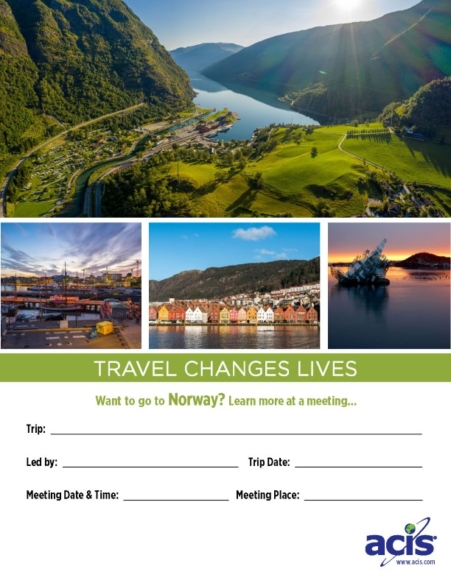 Norway Meeting Flyer