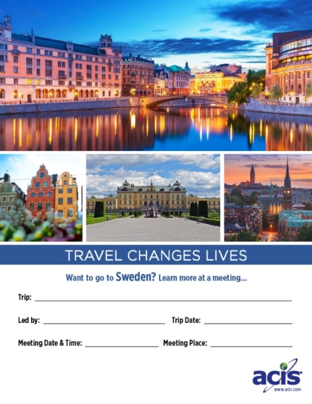 Sweden Meeting Flyer