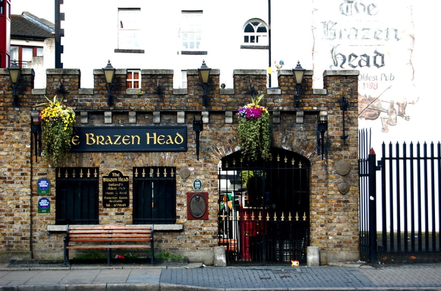 Brazen Head Pub in Dublin