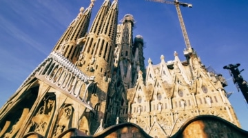 Exterior of the Sagrada Familia
