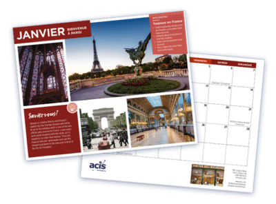 French Cultural Calendar | ACIS Educational Tours