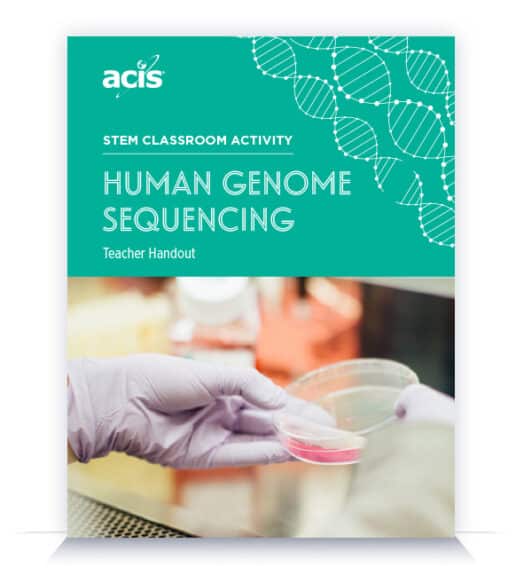 Cover of Teacher Handout of Genome Sequencing