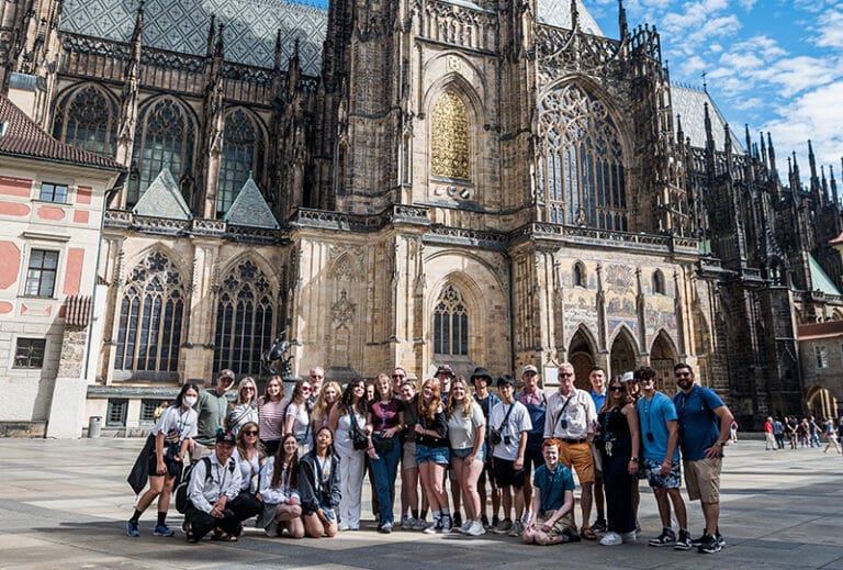 Student Travel Group in Prague