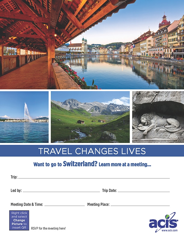 Switzerland Meeting Flyer