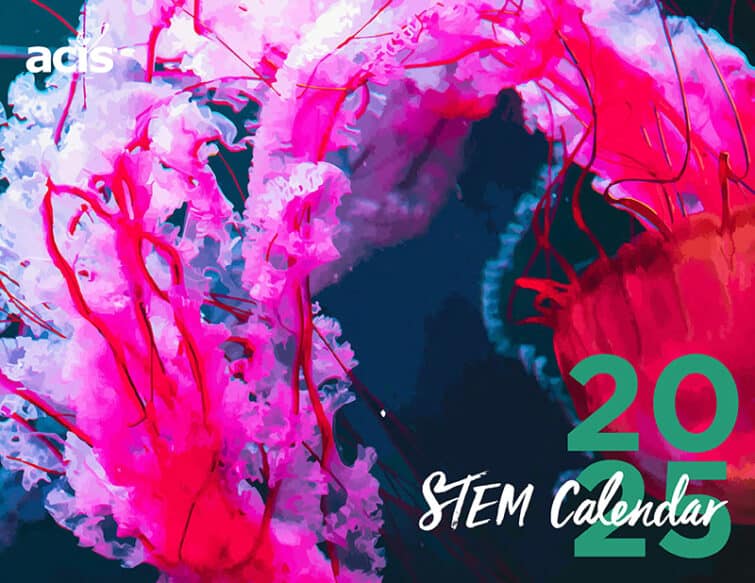 2025 STEM calendar cover