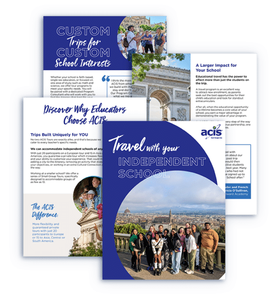 Preview of the Independent Schools Brochure