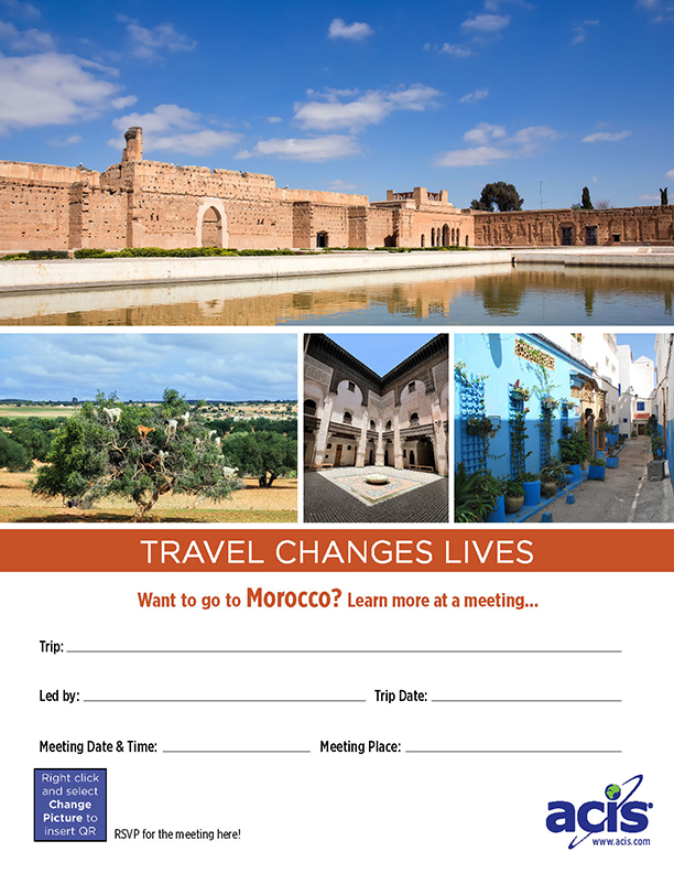 Morocco Meeting Flyer