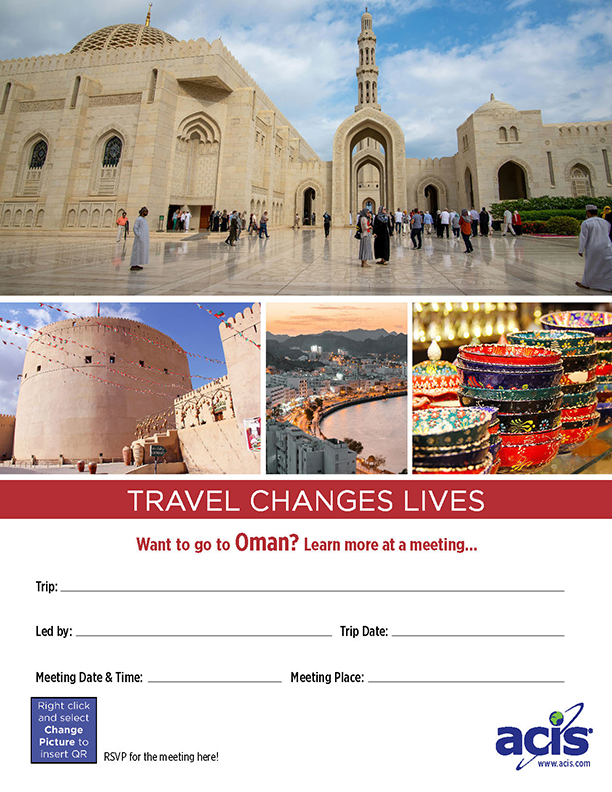 Oman Meeting Flyer