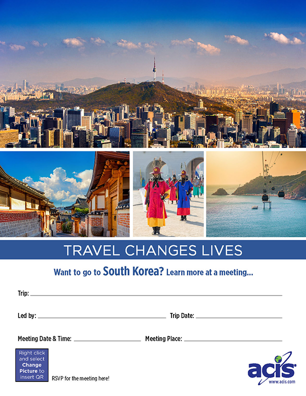 South Korea Meeting Flyer