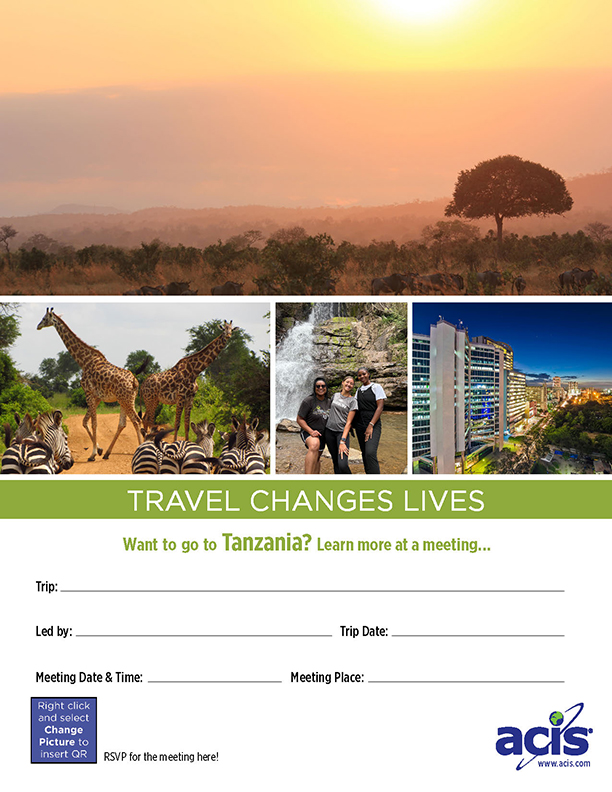 Tanzania Meeting Flyer