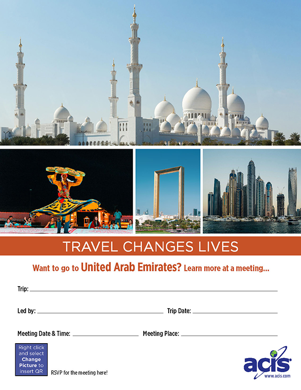 UAE Meeting Flyer