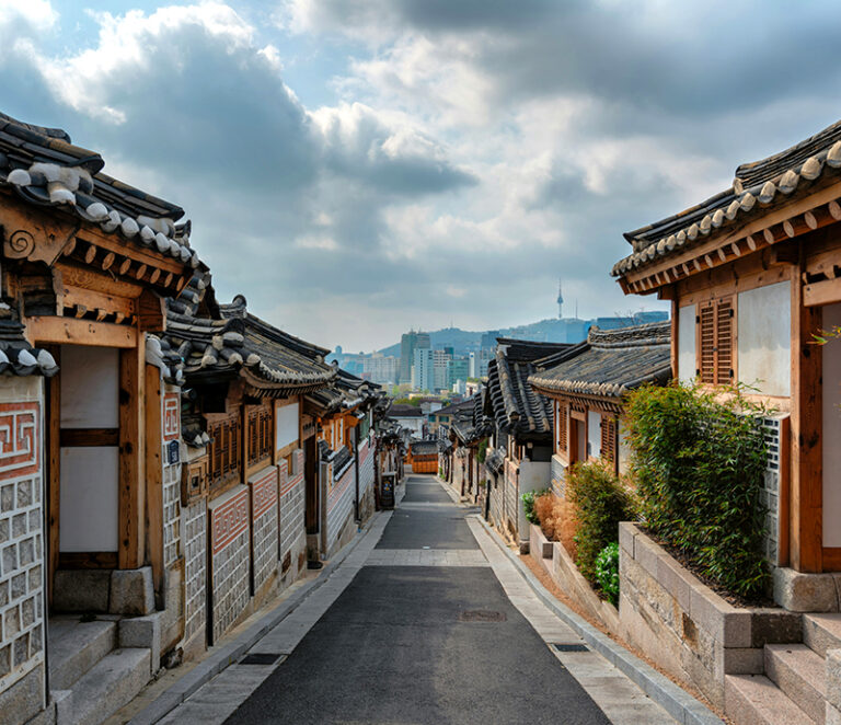 Anguk Street, Seoul, South Korea