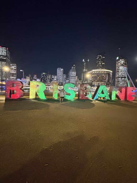 Brisbane at night