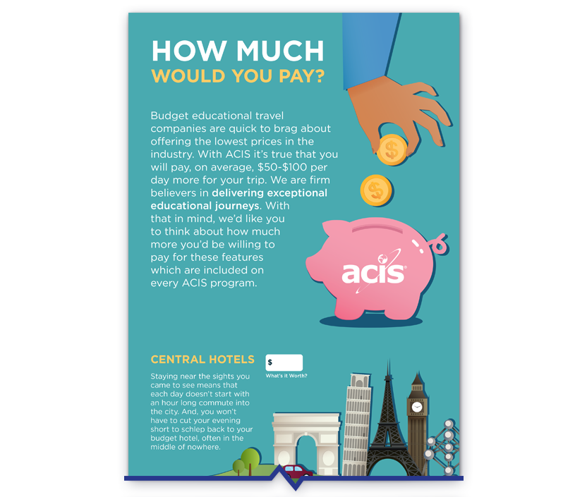Value Tours | ACIS Educational Tours
