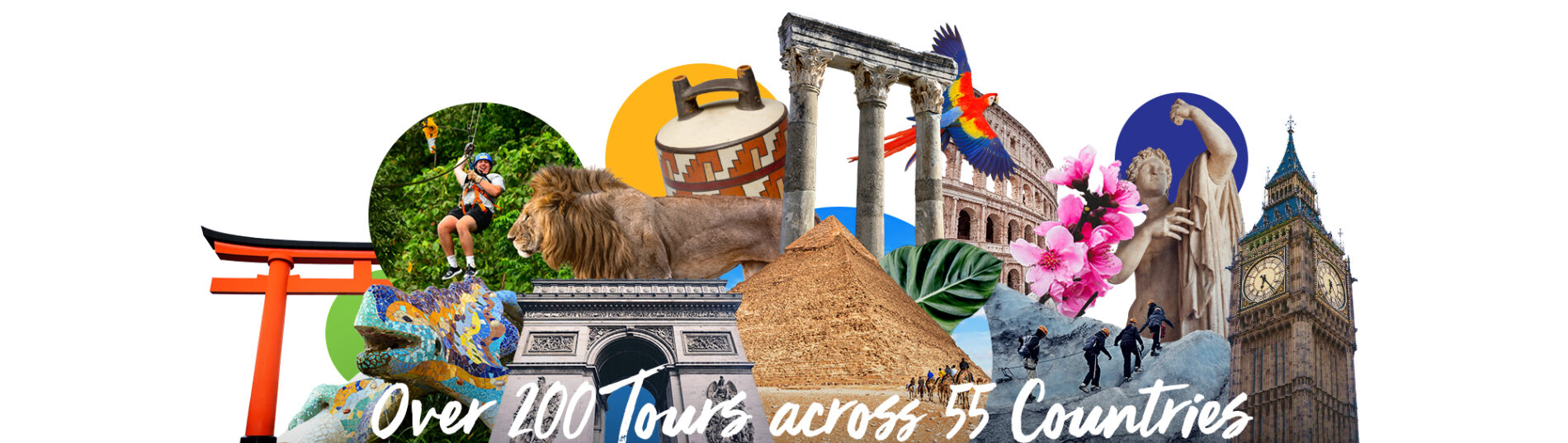 Collage of ACIS Destinations