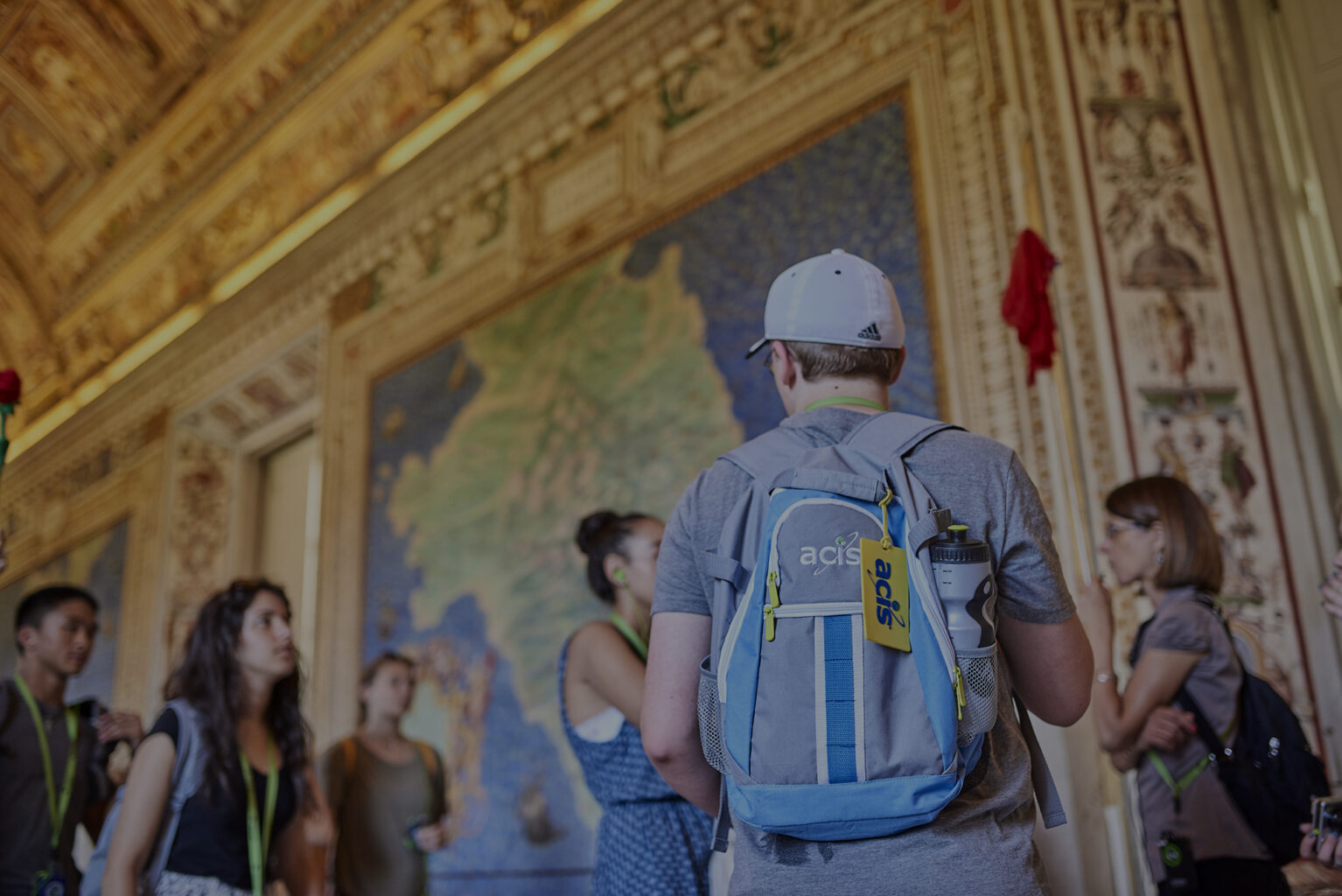 An ACIS group discovering Rome on a guided tour