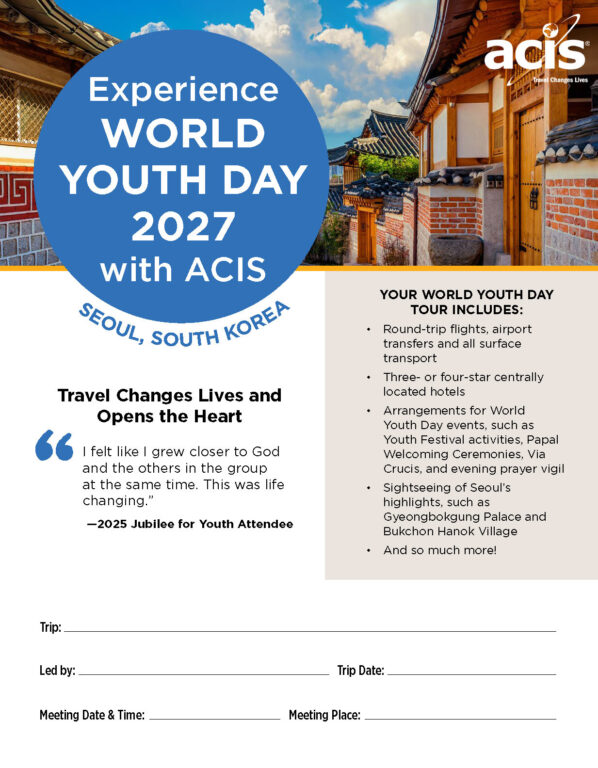 World Youth Day Flyer