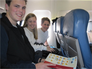 acis travelers on flight