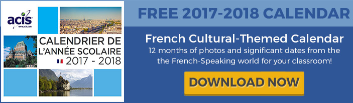 2017-2018 French Cultural Calendar