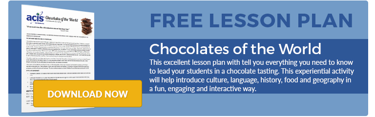 Chocolates of the World Lesson Plan