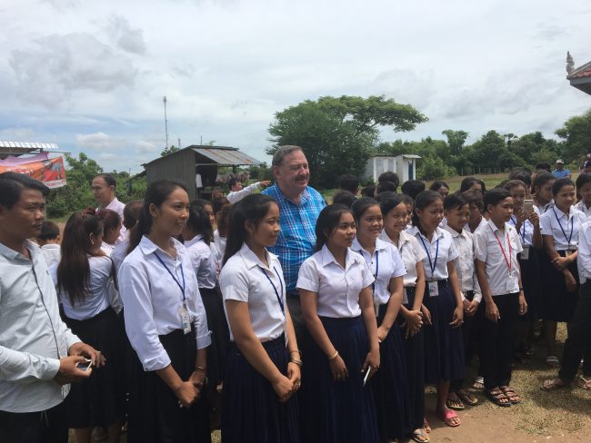 Michael Conn ACIS Group Leader in Cambodia